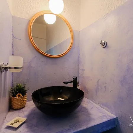 Aqua Blue, Beachfront 3-bdrm Maisonette Possidi